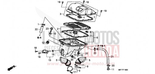 FILTRE A AIR XL700VA8 de 2008